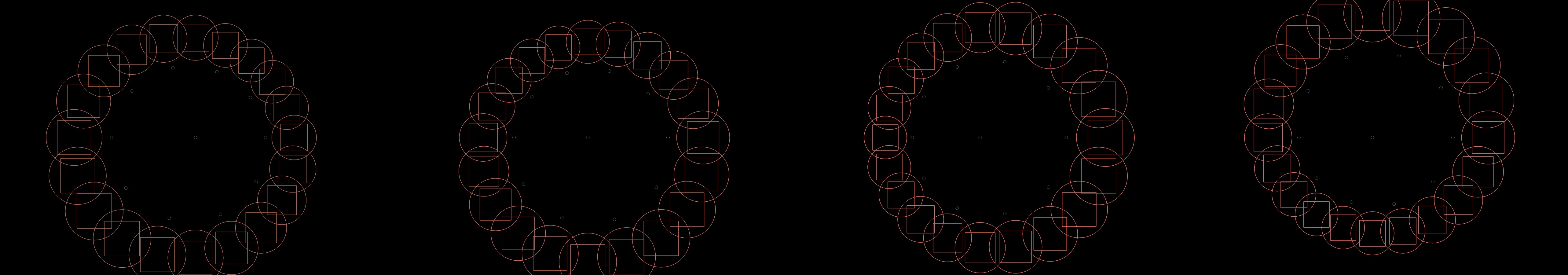 four frames from animate your interpretation of the song "A Love Supreme" by John Coltrane under a synthetic pointer