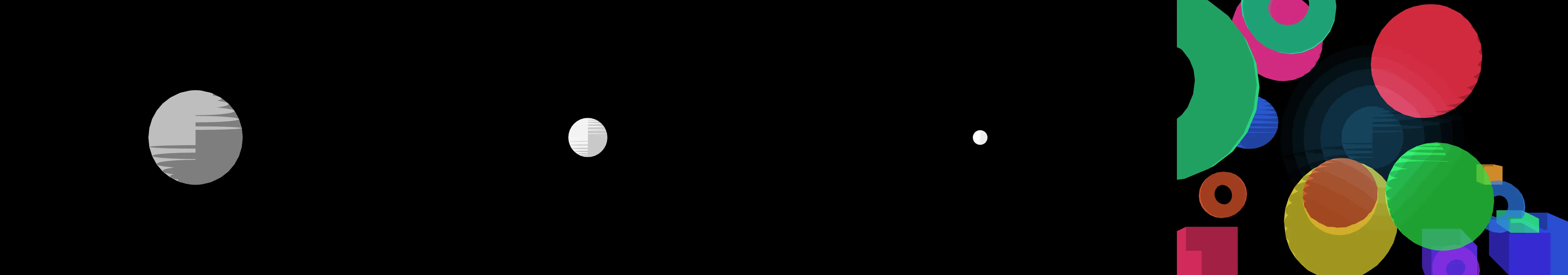 four frames from a broadcast graphics package for a TV network in 2010 under a synthetic pointer