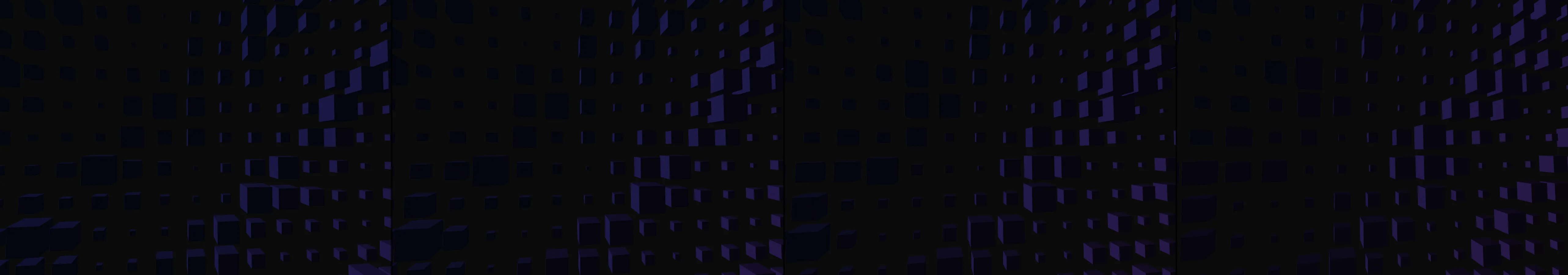 four frames from Render a perspective from within New Babylon, the visionary, speculative architectural project developed by Dutch artist and Situationist Constant Nieuwenhuys between 1956 and 1974 under a synthetic pointer