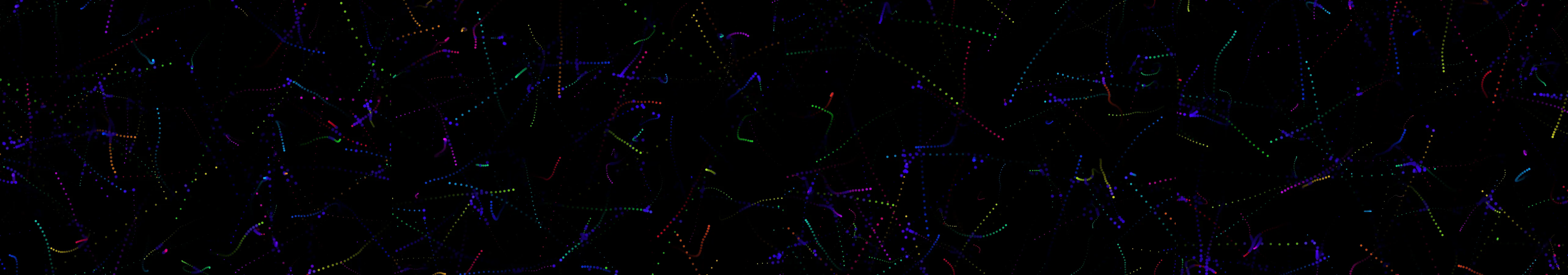four frames from an image that only be New York City under a synthetic pointer