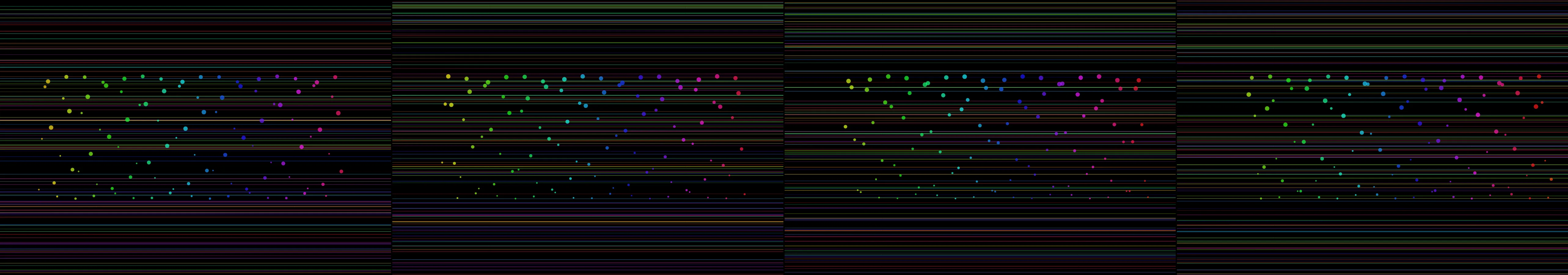 four frames from a broadcast graphics package for a TV network in 2010 under a synthetic pointer