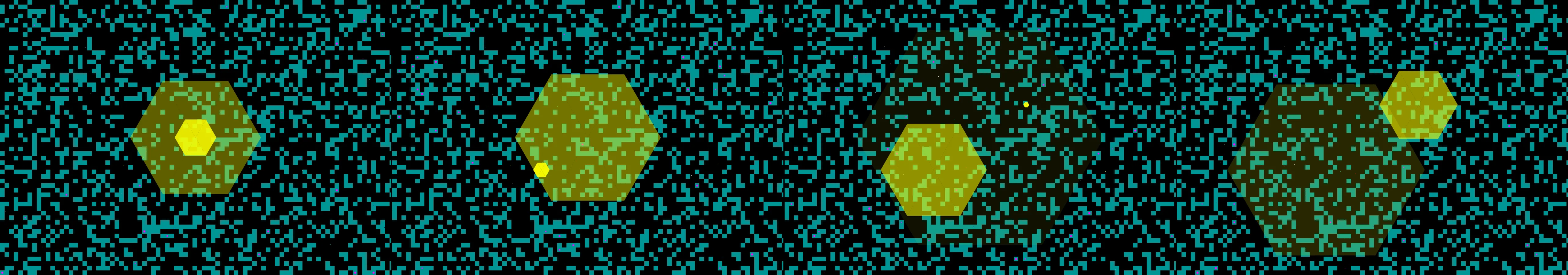 four frames from retrogamer's paradise under a synthetic pointer