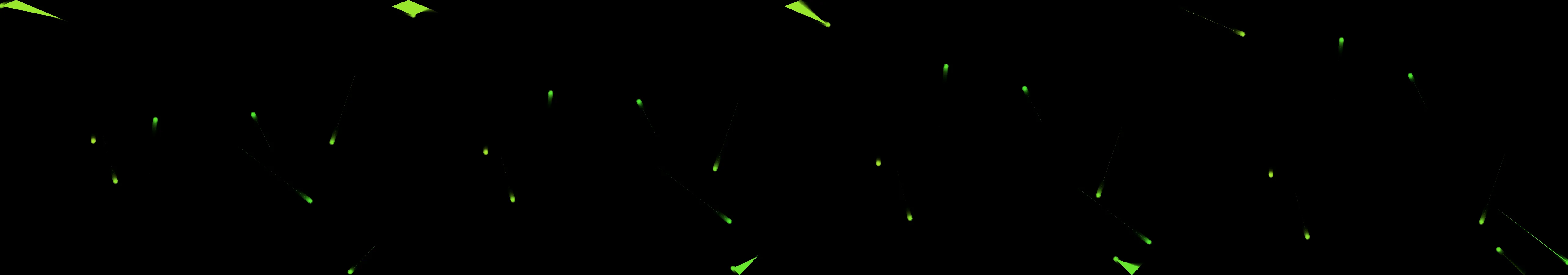 four frames from tracks in the rink during figure skating under a synthetic pointer