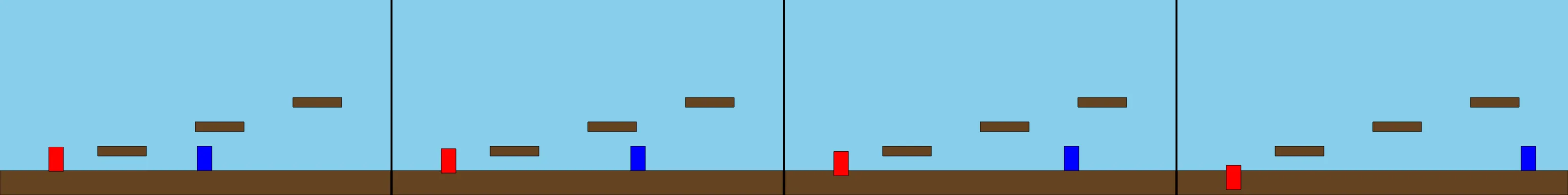 four frames from entry 166