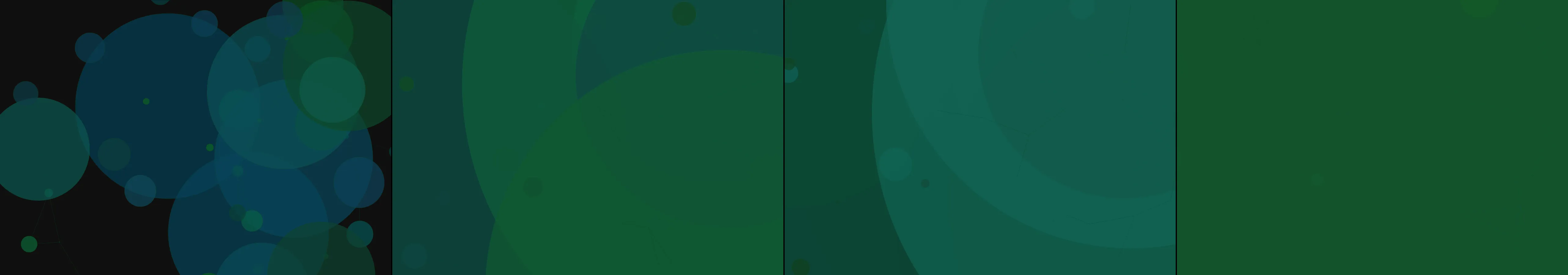 four frames from alternating patterns of oscillation and homeostasis evoked with color and form, continuously morphing under a synthetic pointer