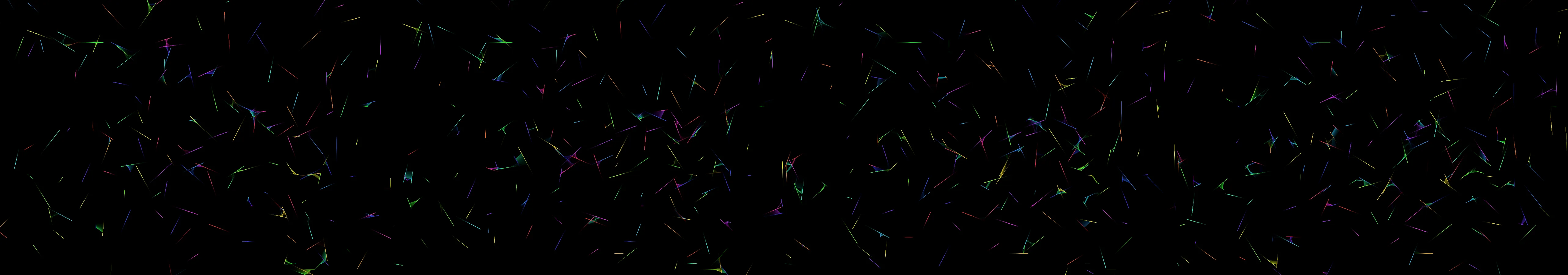 four frames from a loom weaving a pattern it hasn't decided on yet under a synthetic pointer