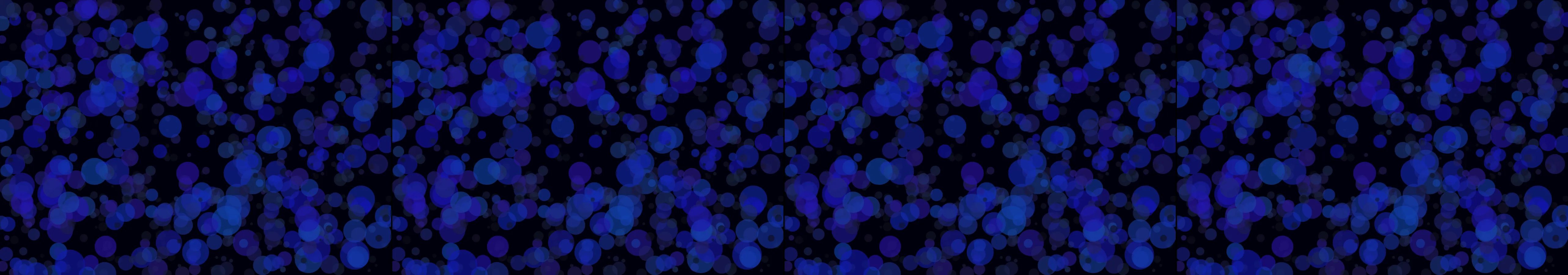 four frames from seismic activity under a synthetic pointer