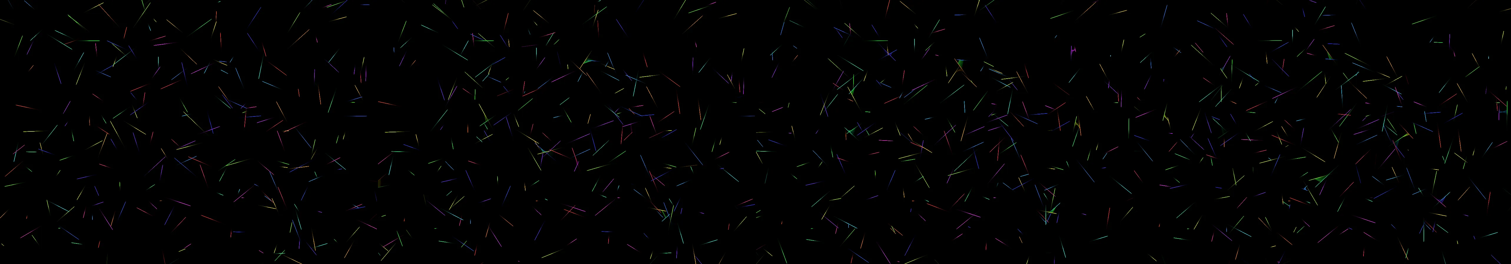 four frames from a loom weaving a pattern it hasn't decided on yet under a synthetic pointer