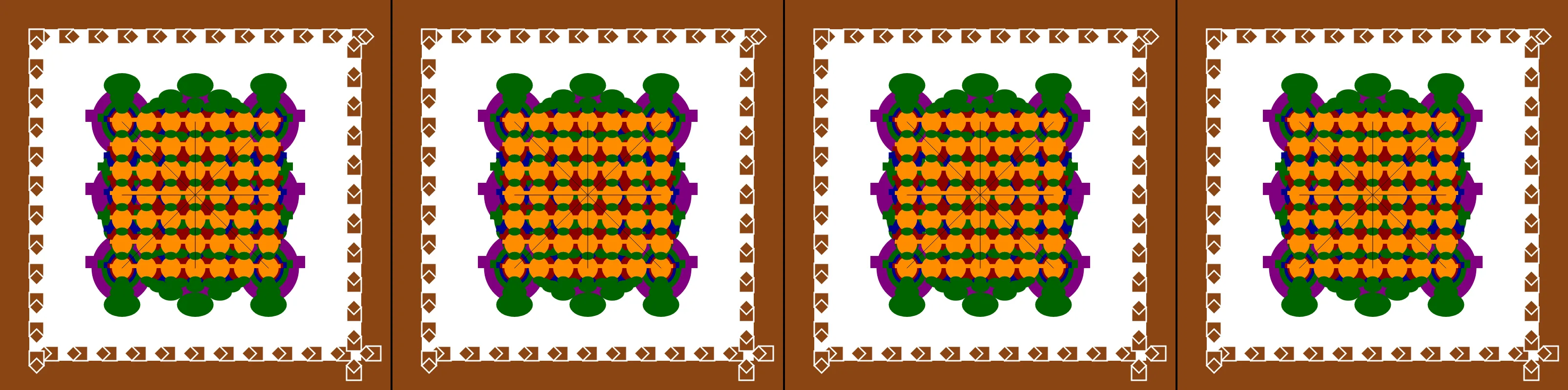 four frames from entry 1810