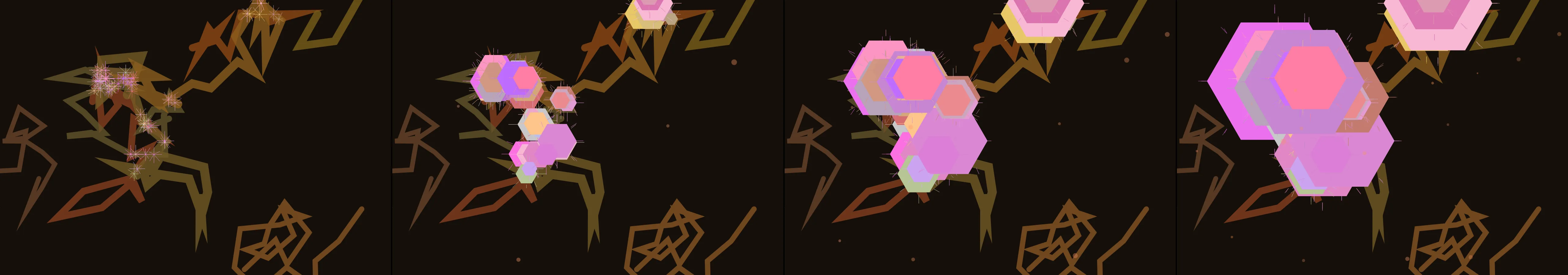 four frames from entry 1833