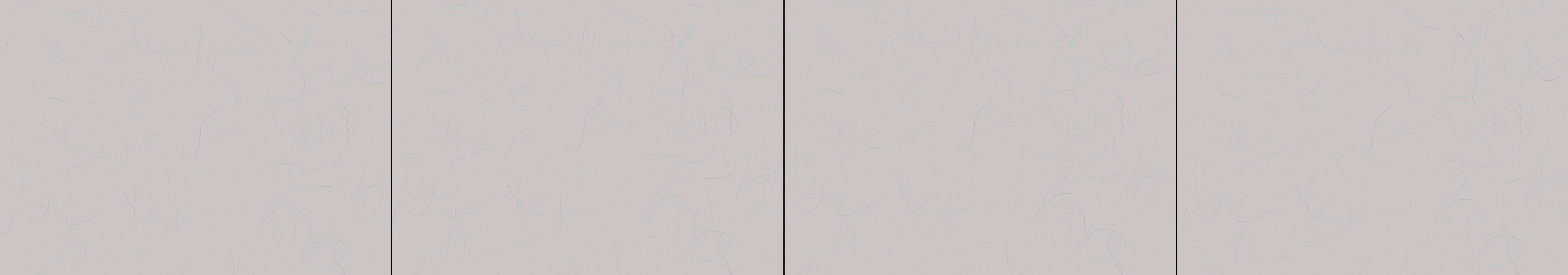 four frames from a study in pyramidal sculptural forms as architecture where land meet sea under a synthetic pointer