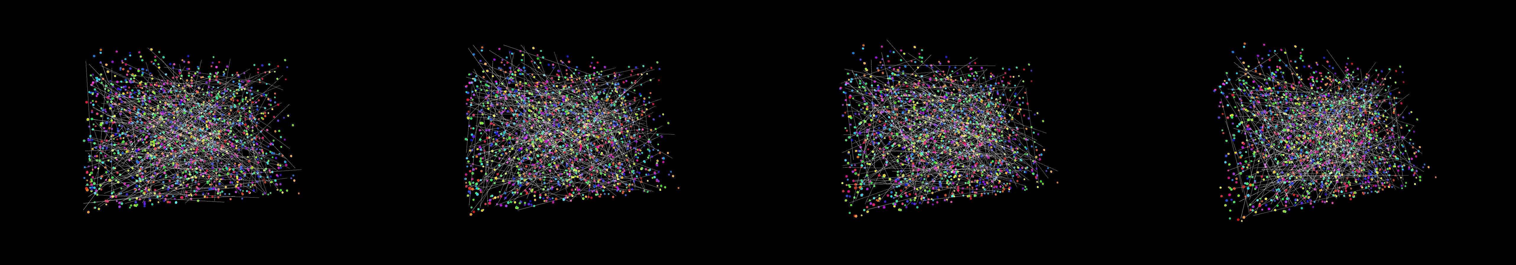 four frames from a grid of hexagons that rotate and interconnect in mesmerizing patterns with softening visual effects, 1980s color palette, and a subtle soundtrack under a synthetic pointer