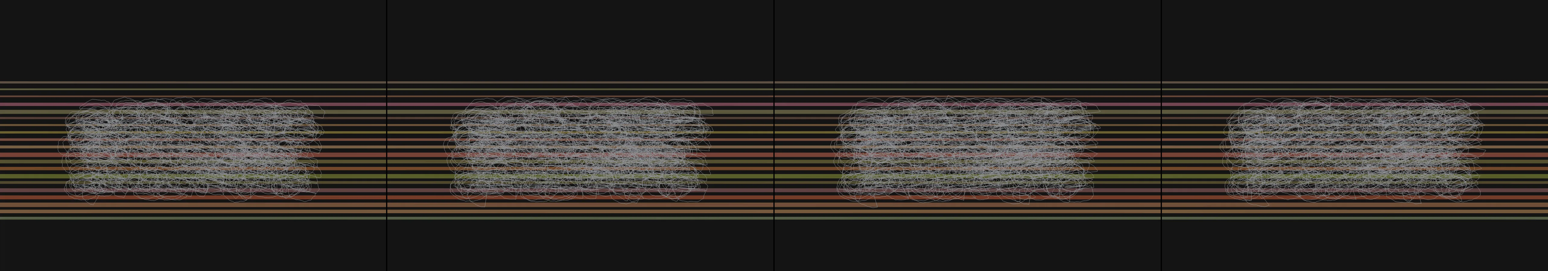 four frames from build a spaceship control panel with buttons and switches and when the correct button is pressed the windscreen shows the spaceship going into hyperspace under a synthetic pointer
