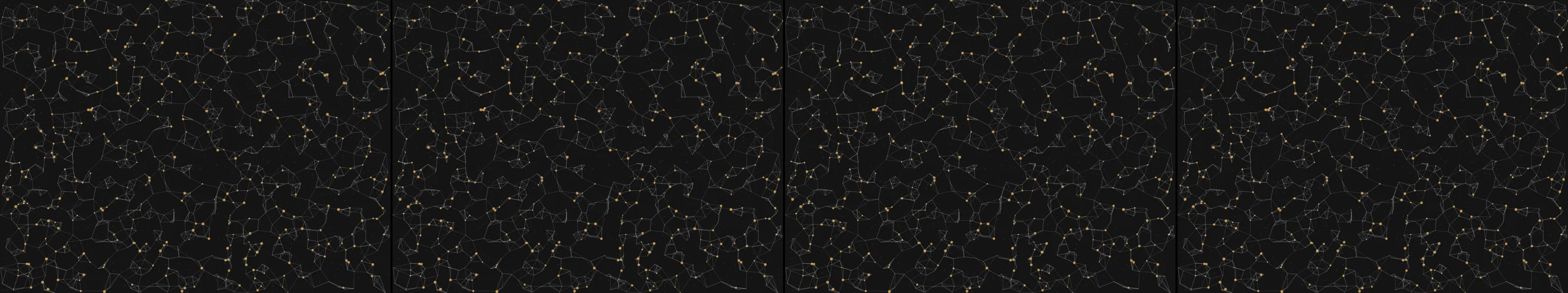 four frames from an image that only be New York City under a synthetic pointer