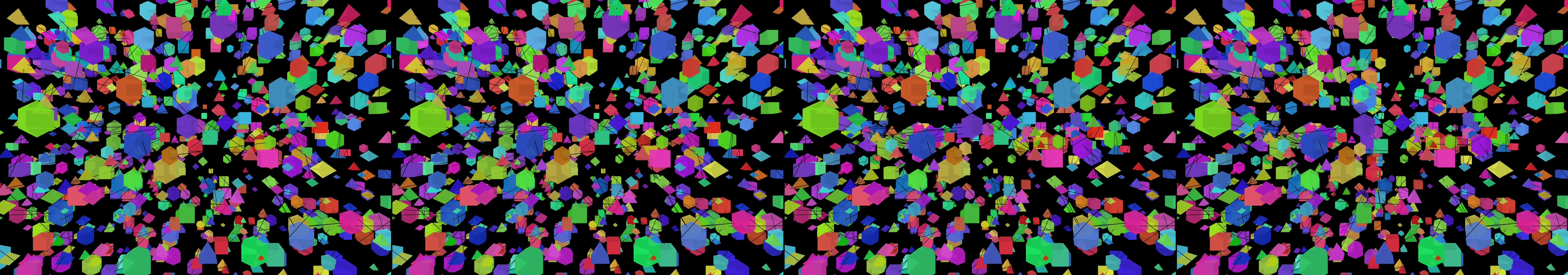 four frames from create a musical instrument under a synthetic pointer