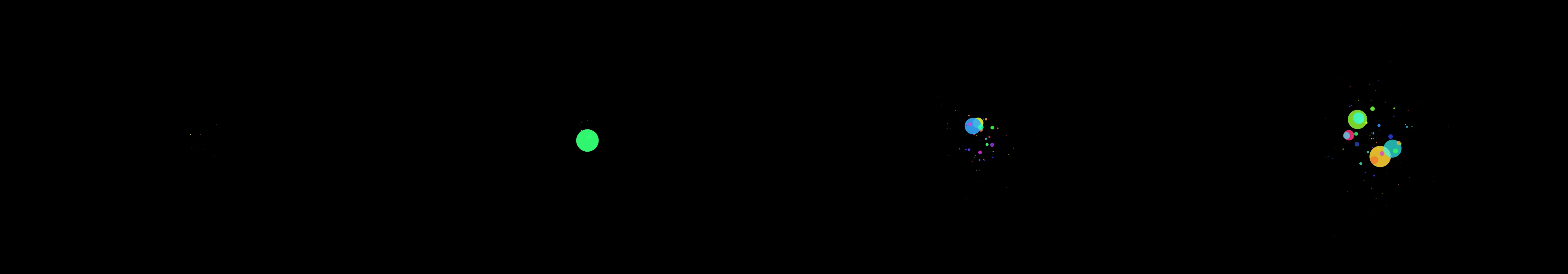 four frames from design a rhythm sequencer under a synthetic pointer