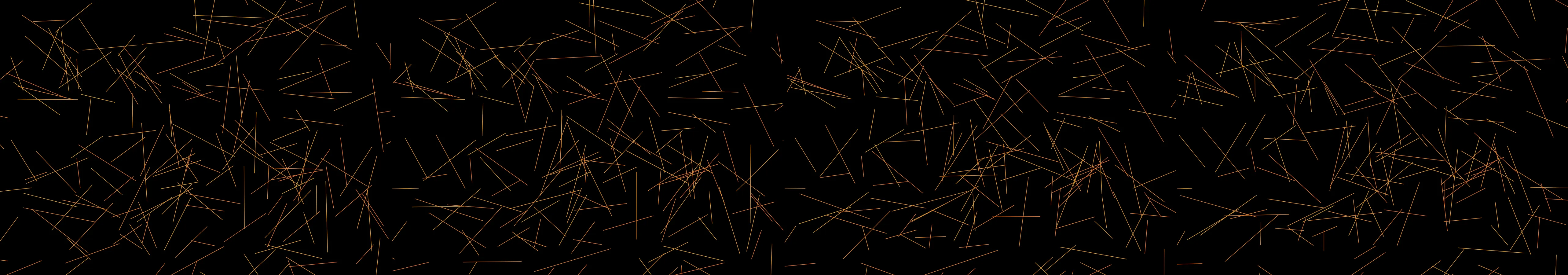 four frames from two flocks that avoid each other under a synthetic pointer