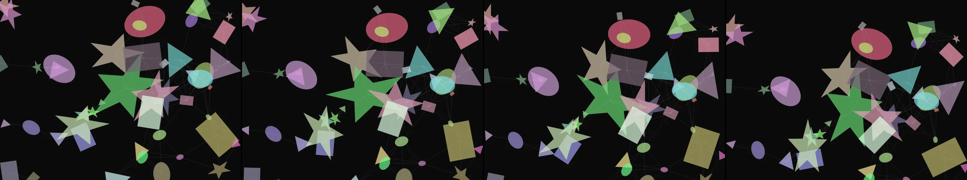 four frames from entry 204