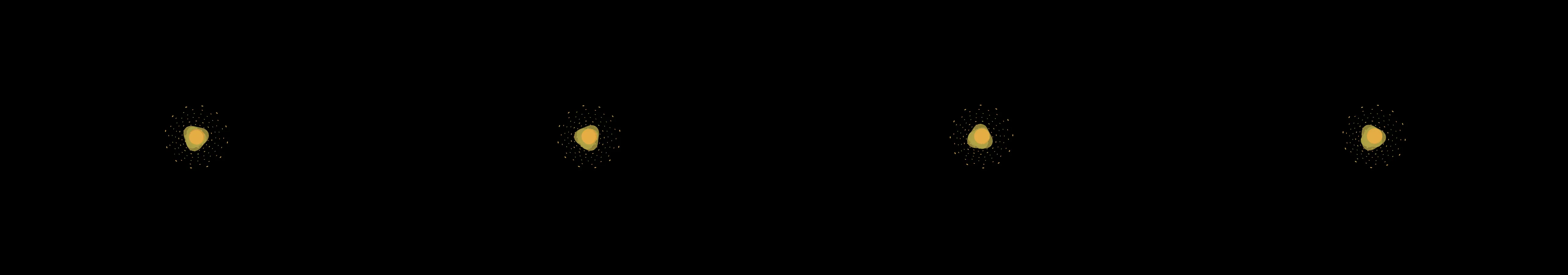 four frames from a broadcast graphics package for a TV network in 1993 under a synthetic pointer