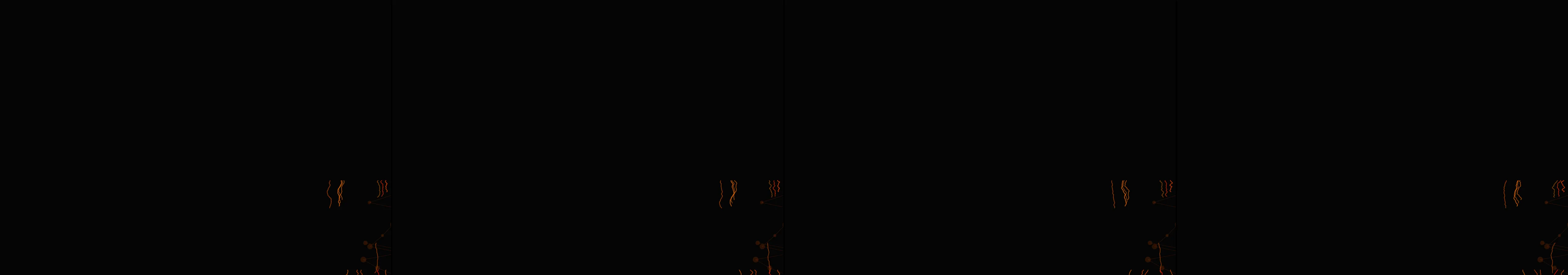 four frames from androids dreaming of electric sheep under a synthetic pointer