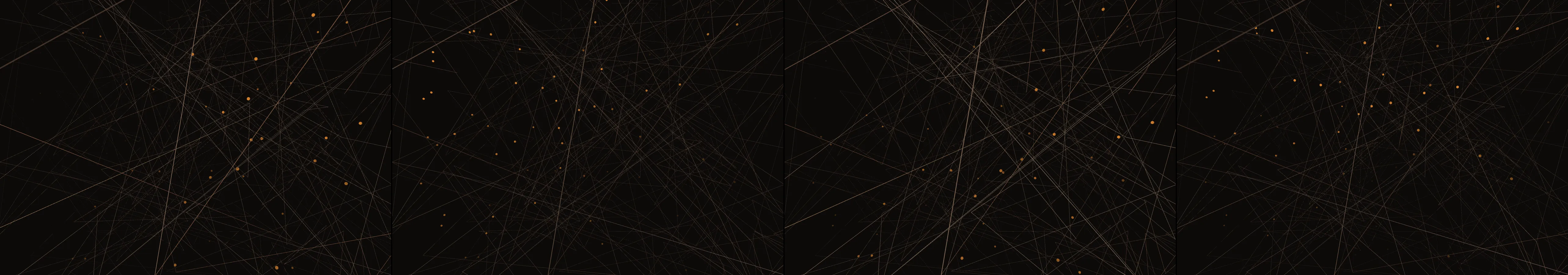 four frames from a grid of hexagons that rotate and interconnect in mesmerizing patterns with softening visual effects, 1980s color palette, and a subtle soundtrack under a synthetic pointer