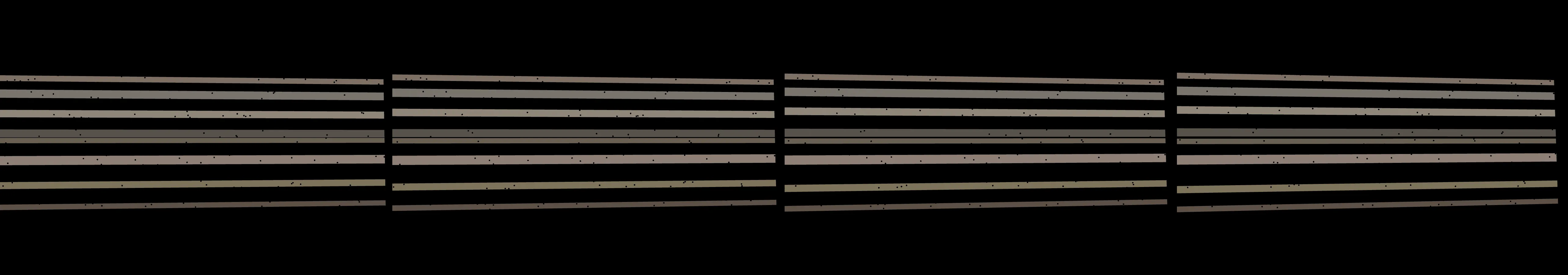 four frames from a broadcast graphics package for a TV network in 1993 under a synthetic pointer