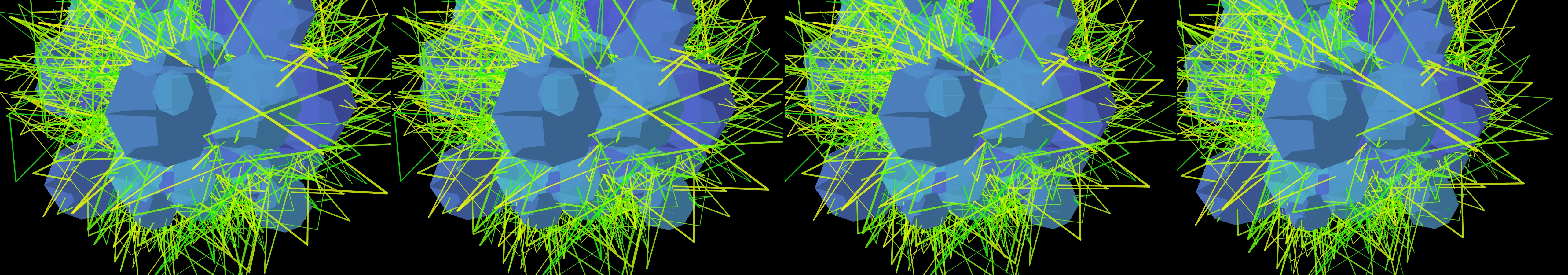 four frames from entry 257