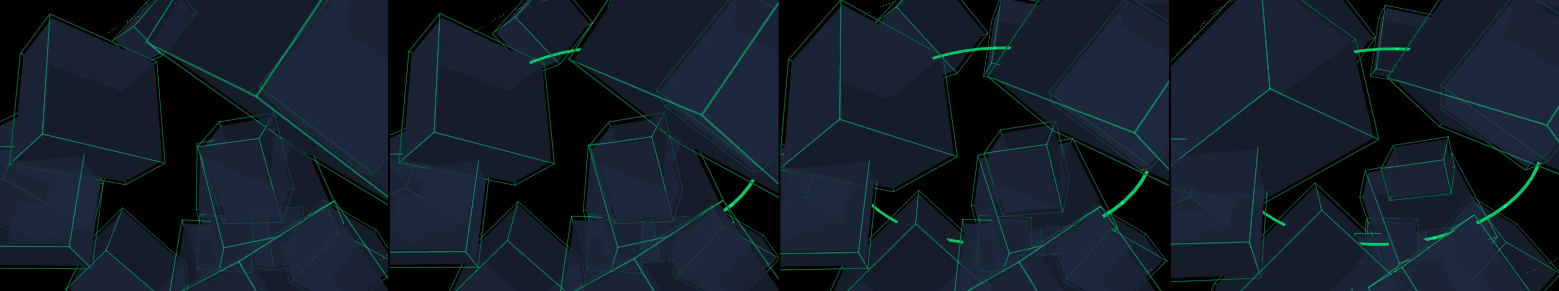 four frames from entry 385