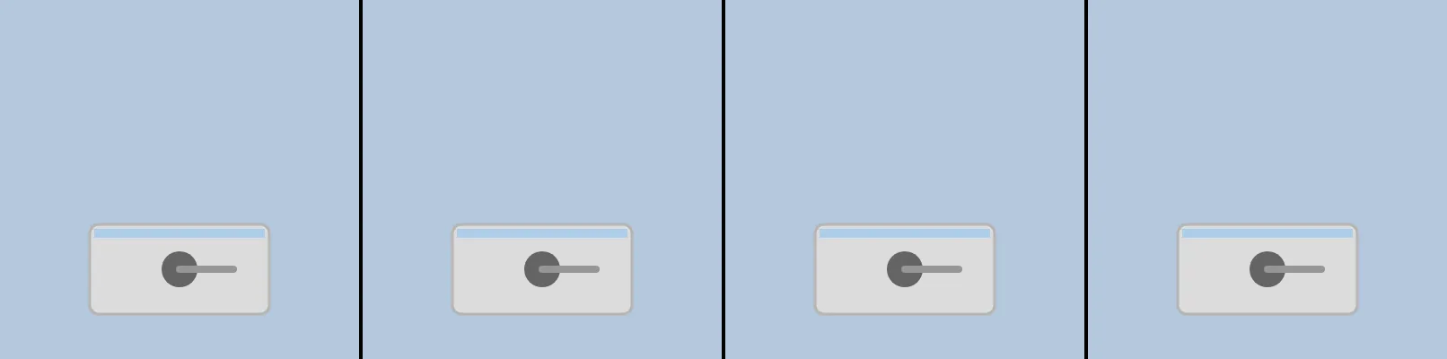 four frames from entry 403