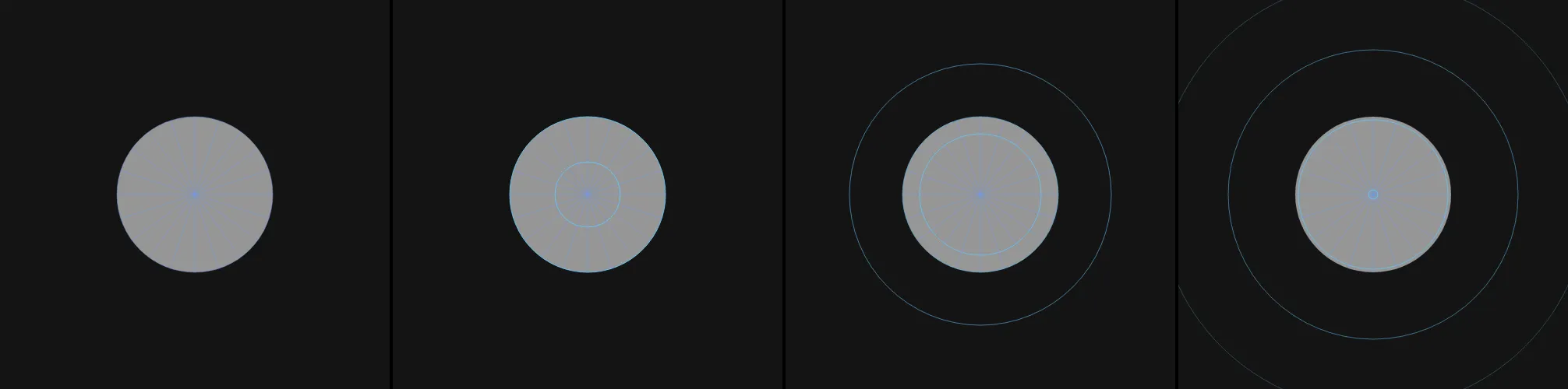 four frames from entry 605