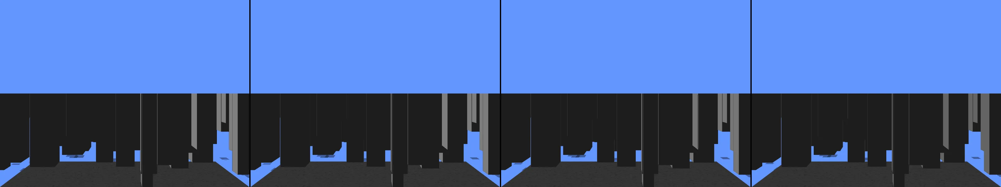 four frames from grant theft auto ported to p5.js. arrow keys control character or car. spacebar to attack.